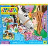 Samolepilni mozaik - I LOVE HORSES